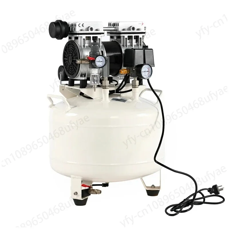 High quality 1HP ultra silent air compressor oil free 115V portable air compressor no diesel air compressor for dental chair