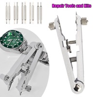 Watch Spring Bar Plier Tool Kit Spring Bar Tweezer Tool for Watch Wrist Bands Strap Removal Repair Fix Set Watch Repair Tool