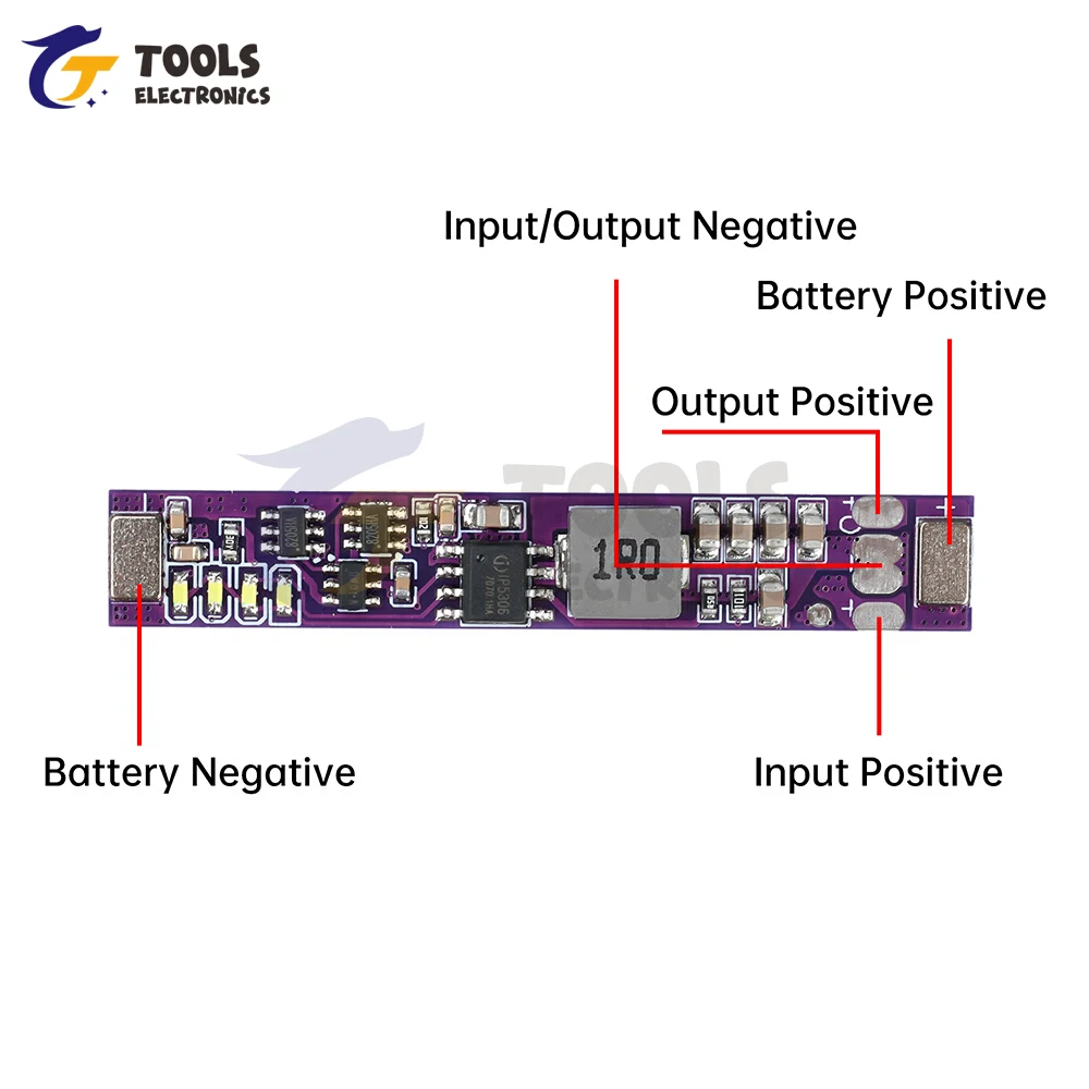 

Mini DC 5V 2A Lithium Battery Charging Board 18650 Lithium Battery Boost Charging and Discharging Integrated Module