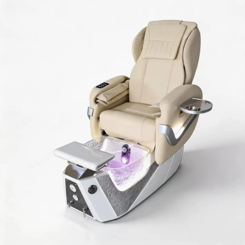 Modern Salon Electric Reclining Pedicure Spa Chair with Massage