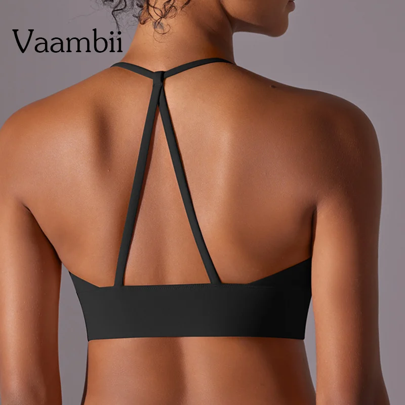 

Open Back Ladies Seamless Sportswear Gym Wear Woman Running Fitness Underwear High Shockproof Quick-Drying Vest Yoga Top