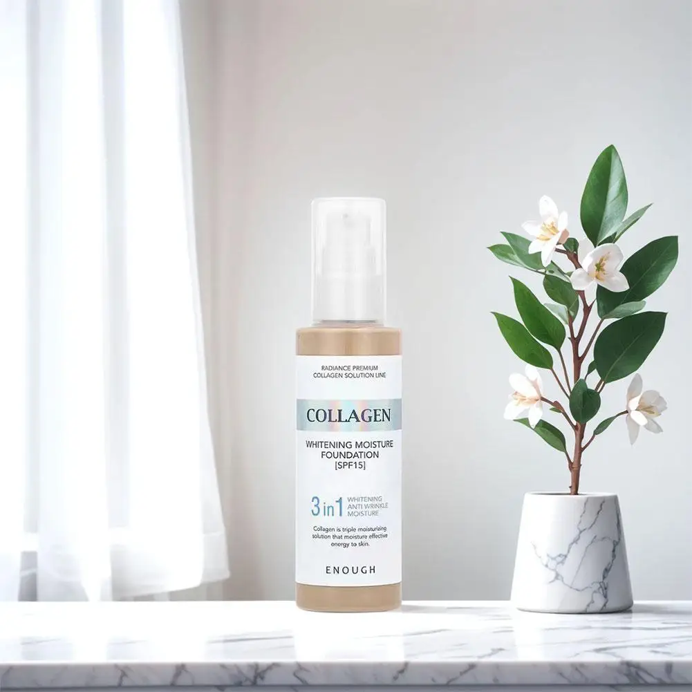 Collagen Lasting Delicate Foundation Fit Without Sticking Powder Foundation Liquid Multiple Colors Moisturizing Foundation