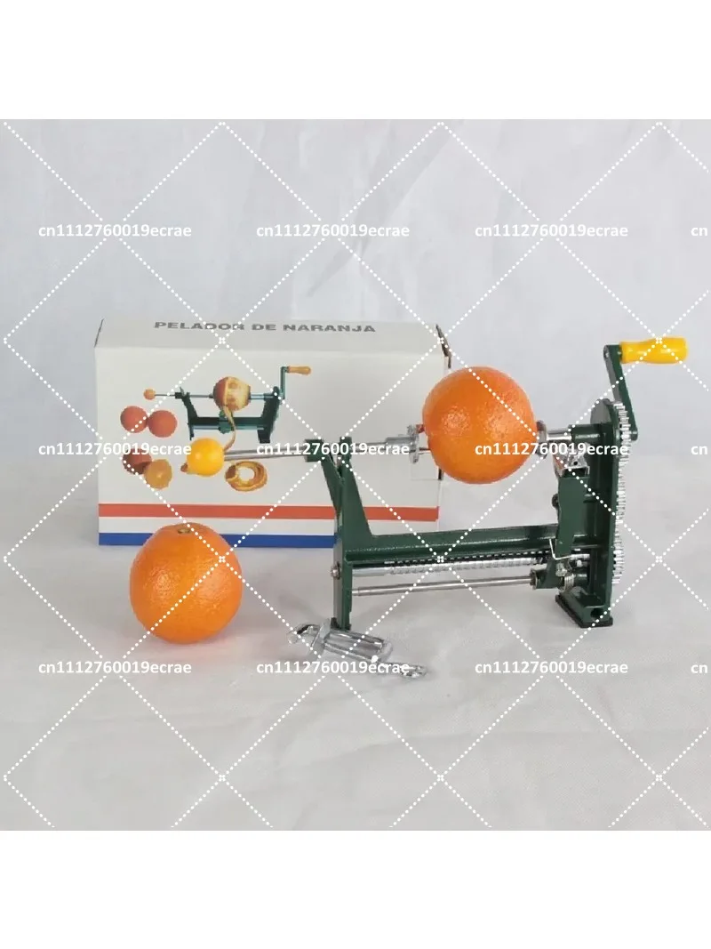 Manual Aluminum Alloy Fruit Peeler Orange Speed Peeler Metal Peeling Tool