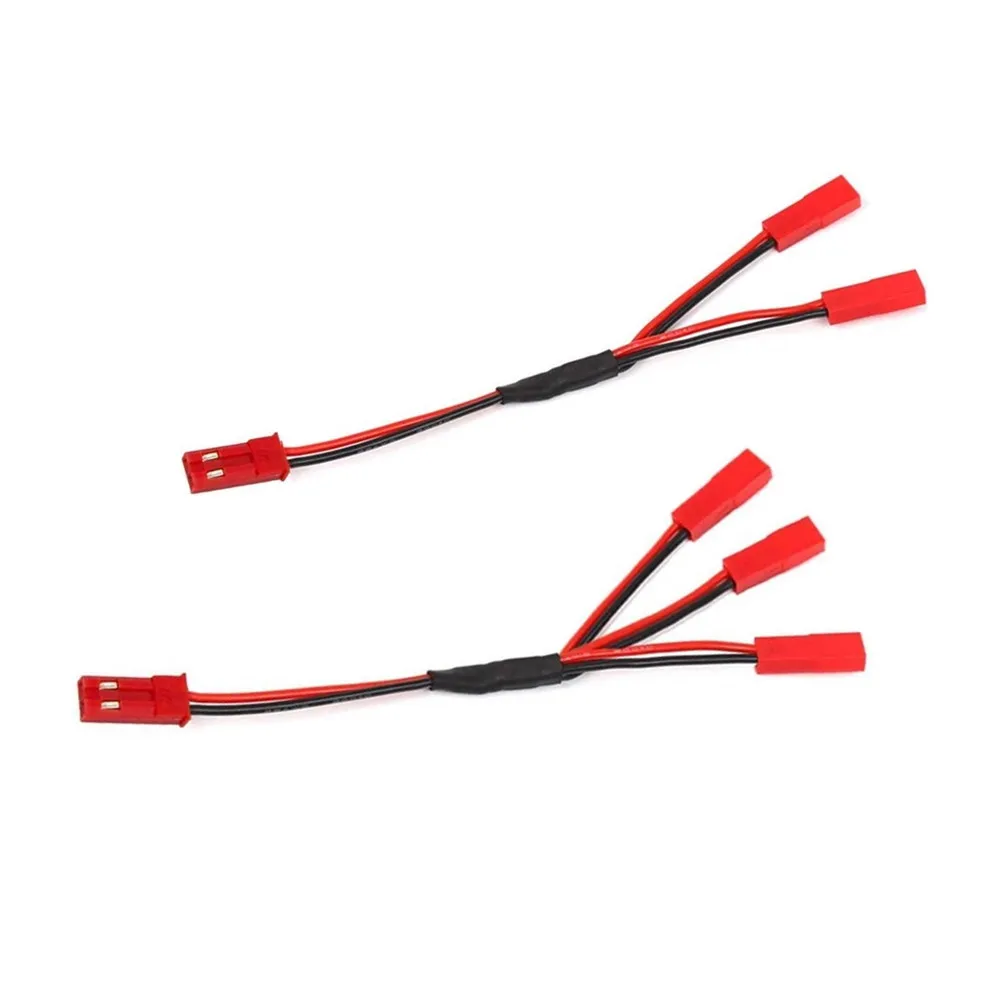 1PCS JST Plug Y Cable Male to 2-Female（10cm/15cm/30cm）22AWG Wire for DIY RC Lipo/NiMh Battery Connection