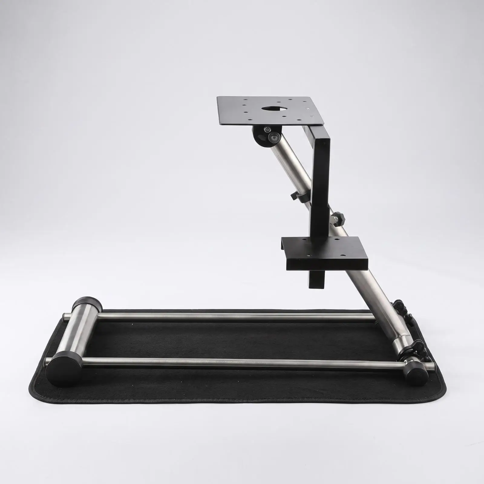 Steering Wheel Stand with Pedal Plate Compatible for Game Rooms