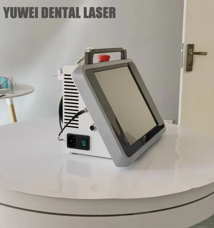 Diode laser dentaire bleue, tissu doux dentaire, 3 longueurs d'onde, offre spéciale