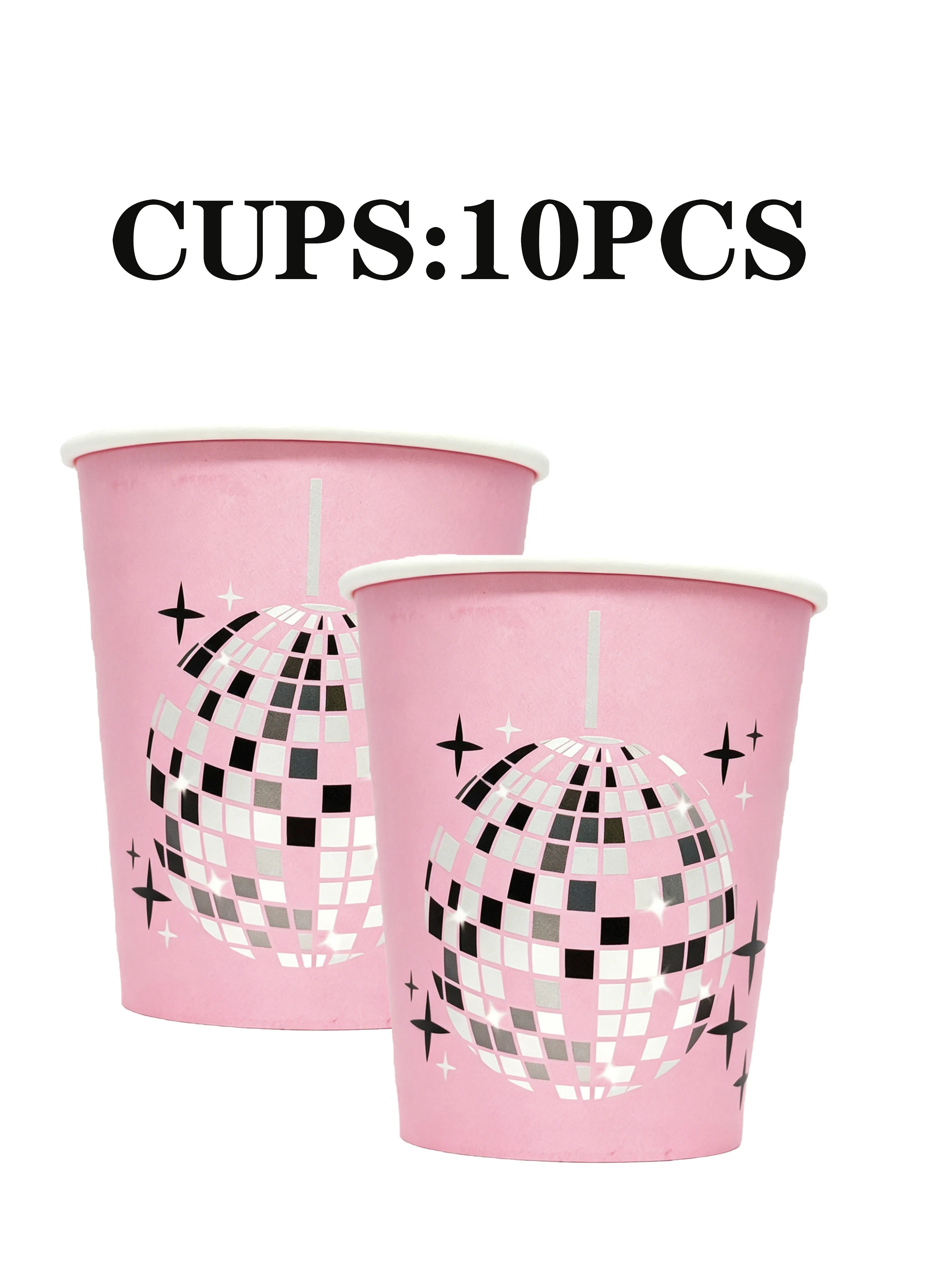 Roze discobal papieren servies - Ornament Ball Set recensie en prijs