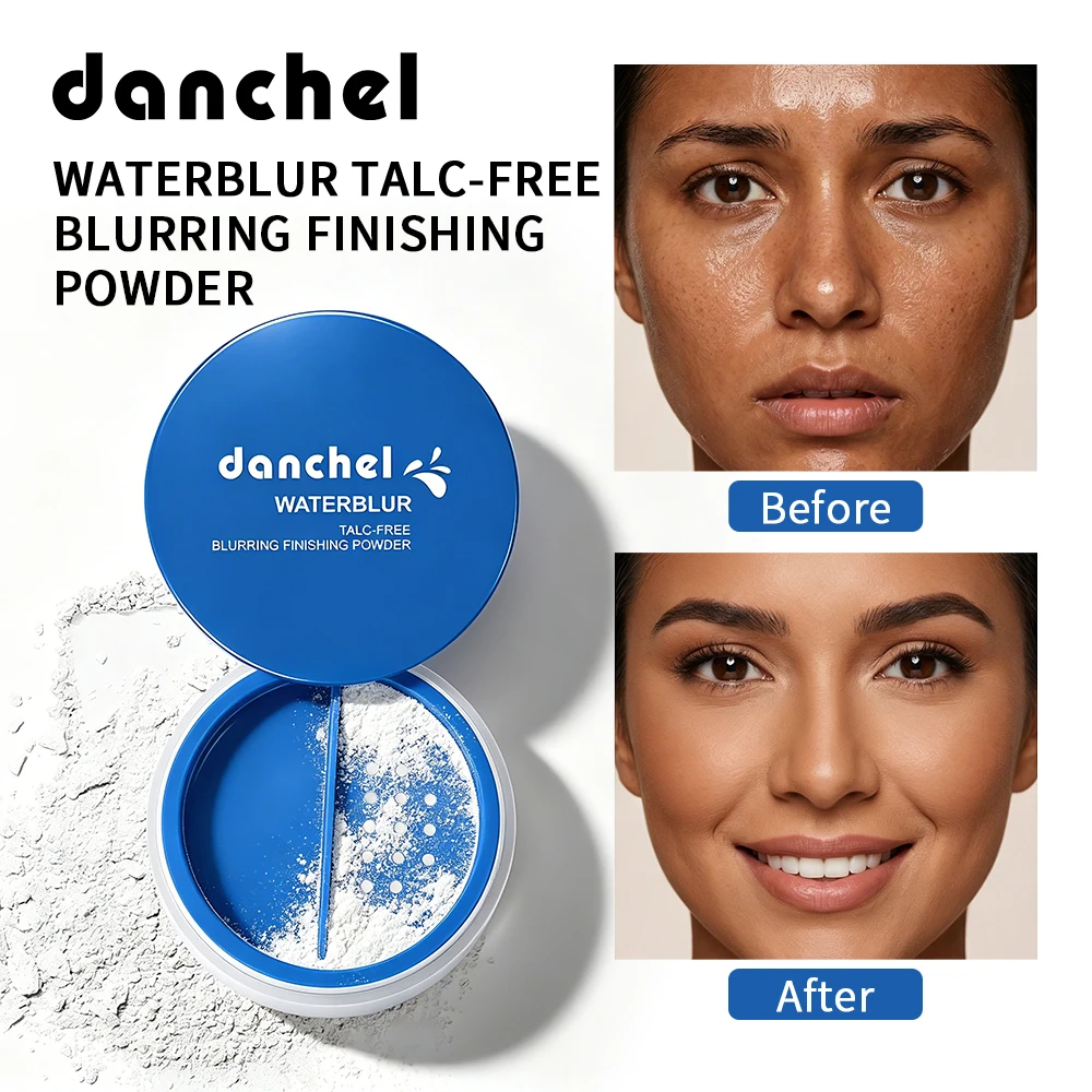Oil Control Loose Setting Powder Soft Focus Blurs Pores & Fine Lines Talc-free Water Infused Long Lasting Women Facial Makeup