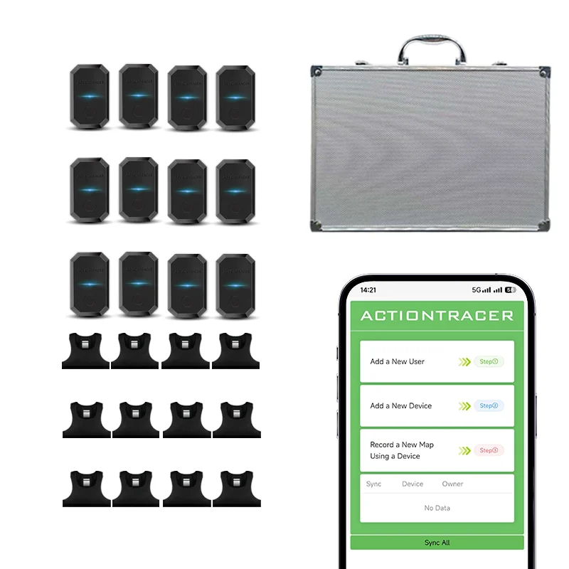 Football and Basketball Positioning Tracker, Activity Trajectory, Motion Direction Data Statistics and Playback, Team Version AA