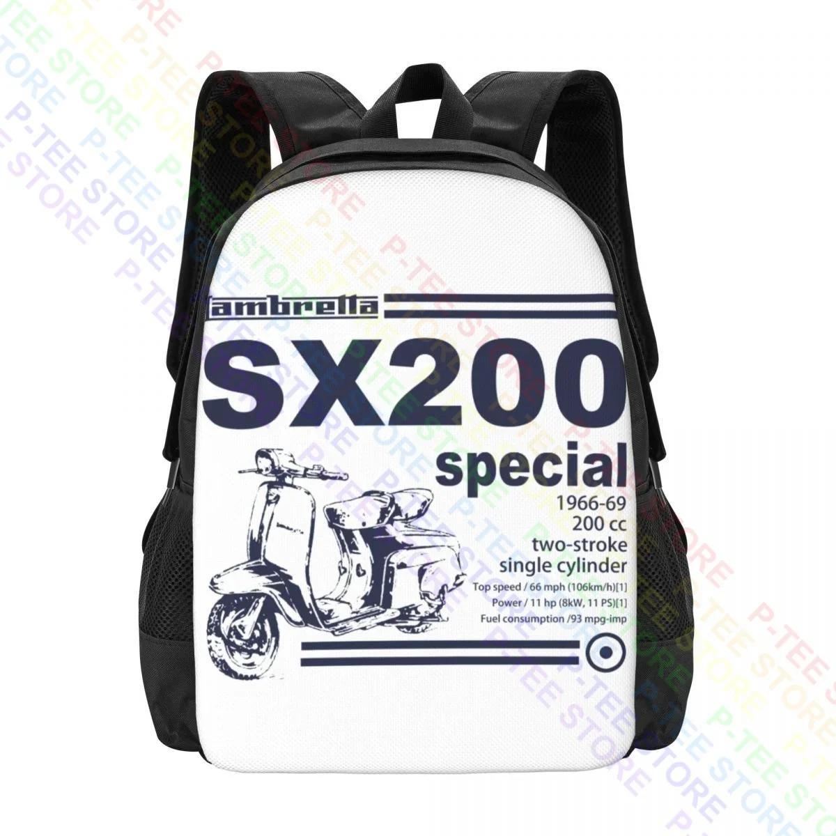 

Рюкзак с большой емкостью, креативный, экологически чистый, lambrita Sx 200