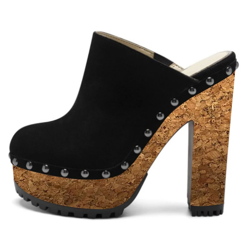 شباشب نسائية مثيرة بكعب عالٍ من SHOFOO. شبشب زيبرا مخطط (أسود). ارتفاع الكعب حوالي 15 سم. شباشب مغلقة من الأمام. 34-46 #6