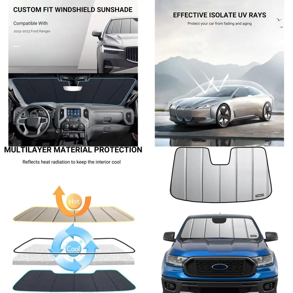 Pare-soleil de protection pour Ford Ranger 2019-2023 - Blindé