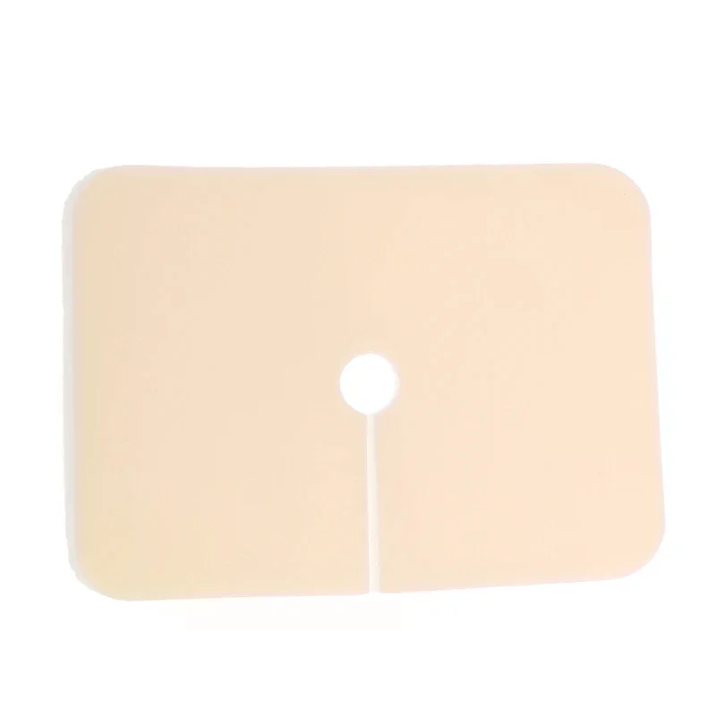 1Pc  Comfortable Tracheal  Ultra-soft Fixation Tracheotomy Tube Pad Gauze