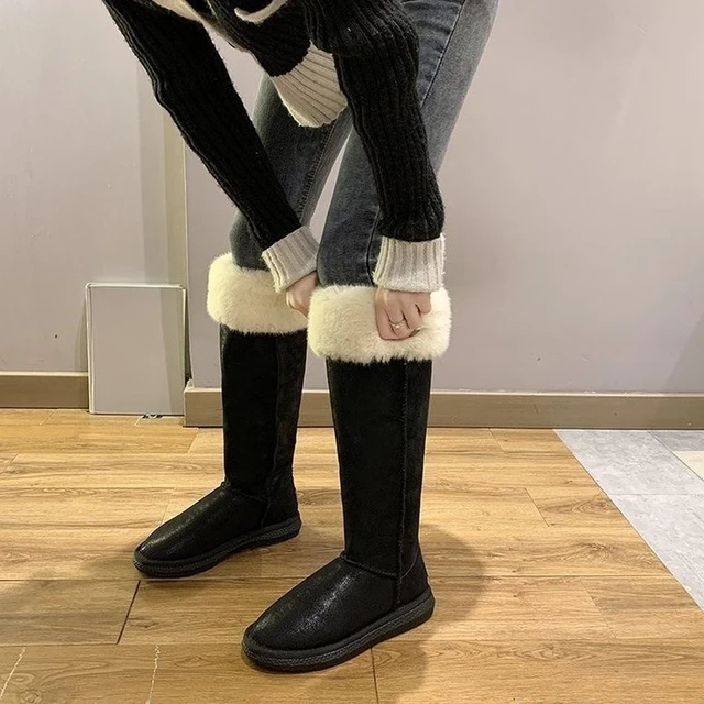 Women s Winter Boots Shoes Luxury Snow Boots Luxury Designer Women Winter Boots Aliexpress