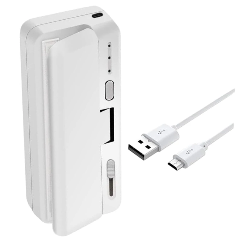 M2ee fácil usar saco alimentos selador alimentos multifuncional aferidor do vácuo material abs adequado para sacos