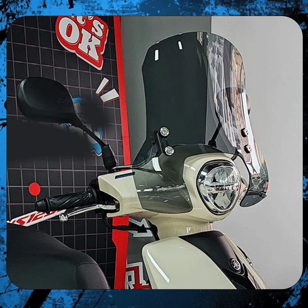 

Front Windshield for Yamaha JOG i125 Scooter, Universal Wind Deflector for UU 125