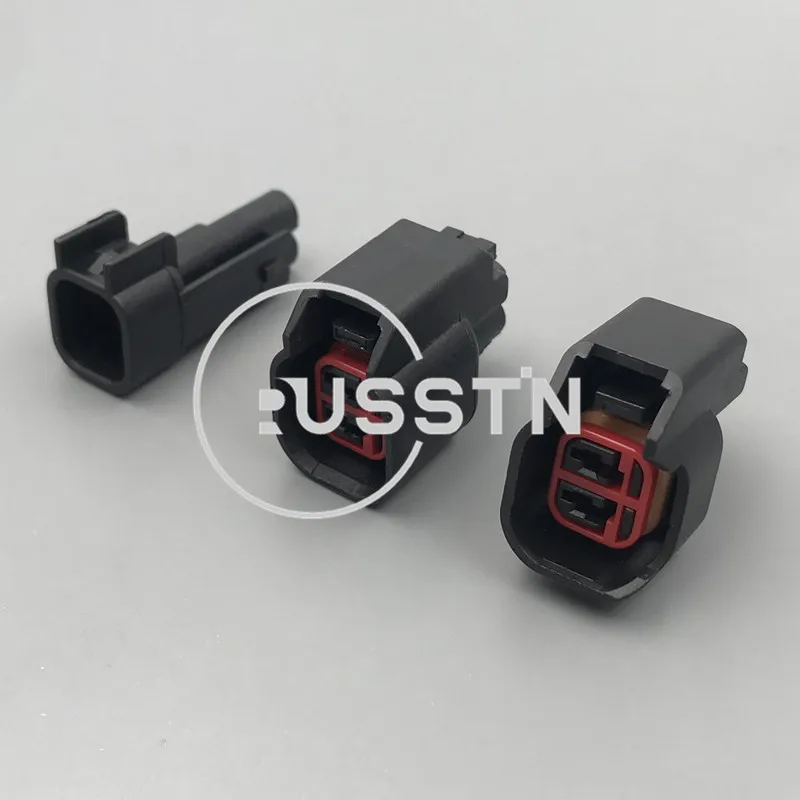 

2 Hole EV6 EV14 USCAR Fuel Injector Pigtail Plug Sr20det Rb30 GTR FAST Ls2 Ls3 7283-5967-30 Universal Connector AC Assembly