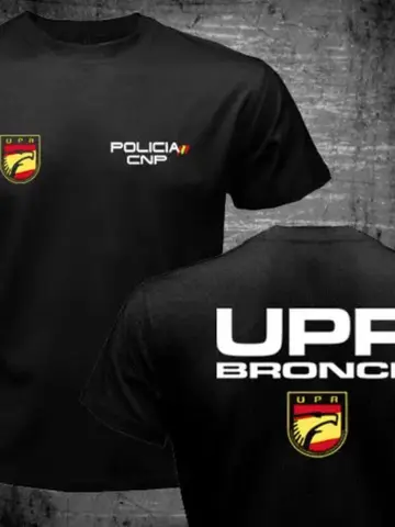 स्पेन नेशनल एस्पाना पोलिसिया सीएनपी यूआईपी यूपीआर पुरुषों की टी-शर्ट छोटी आस्तीन वाली कैज़ुअल 100% कॉटन ओ-नेक पुरुषों के कपड़े 8 best sales सीएनपी - №1