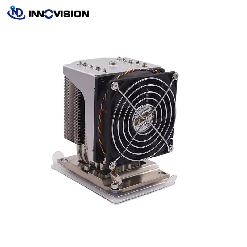 4U LGA3647 Narrow CPU Cooler Heatsink Radiator for Industrial Computer Workstation Server Max TDP Is 265W