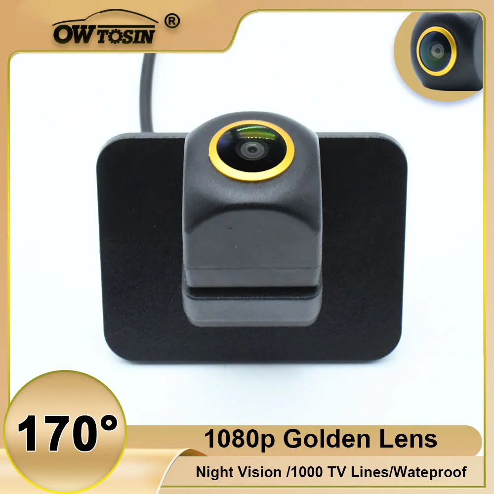 Vehicle AHD 1080P 170° Golden Lens Rear View Car Camera For Mazda 2 DEMIO DJ 2014 2015 2016 2017 2018 2019 2020 Reverse Monitor