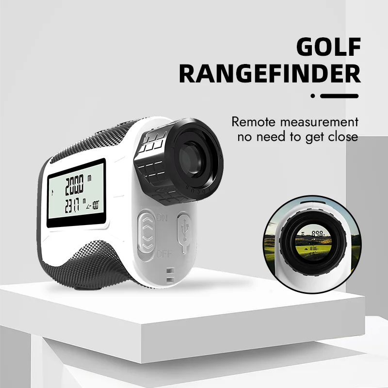 Alat Pengukur Jarak Golf Tahan Air Sepenuhnya Berfungsi dengan Teknologi Laser Cerdas yang Direkomendasikan oleh Klub