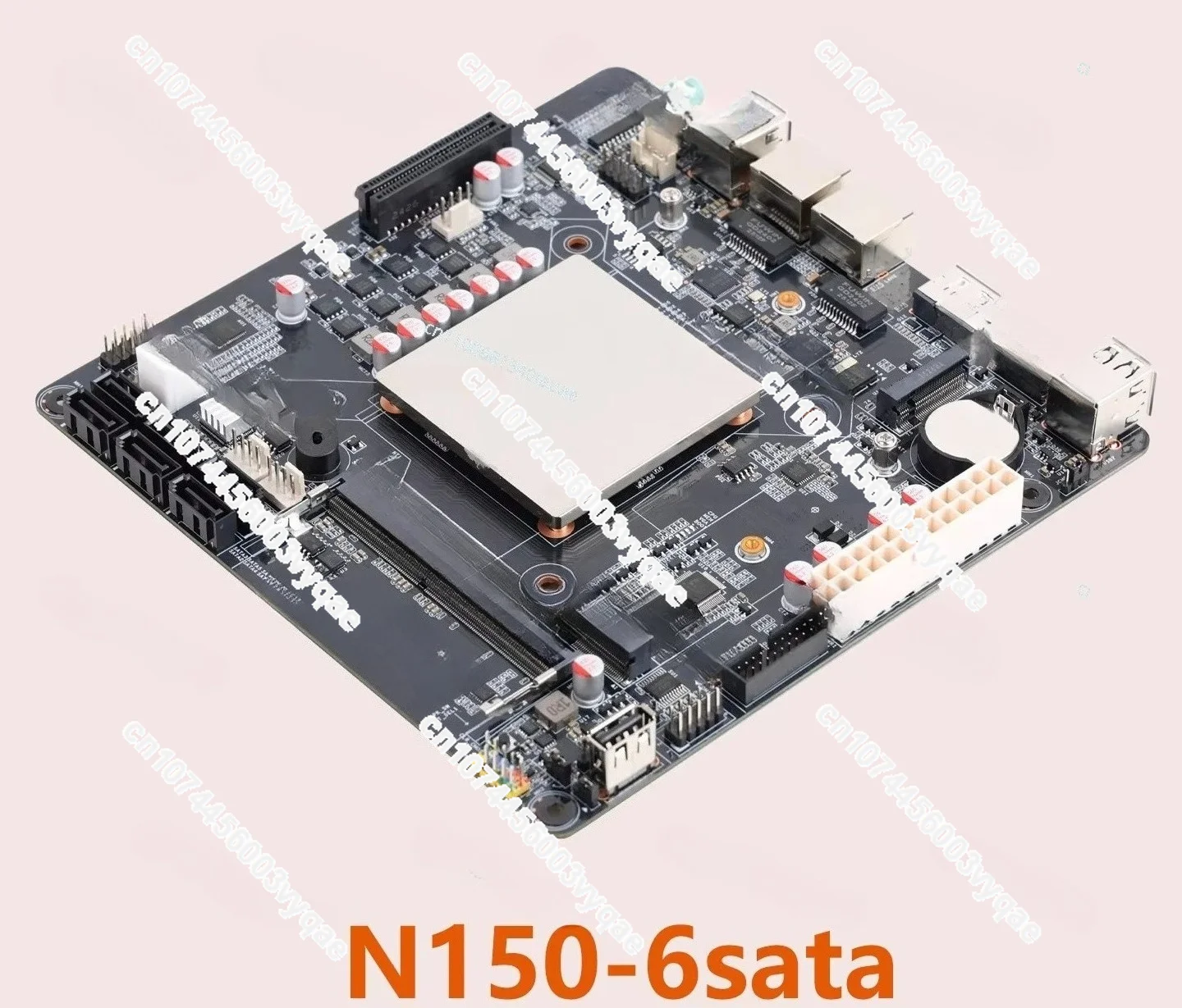 FOR N150 NAS Motherboard Dual 2.5G LAN PCIe Slot Dual M.2 NVMe SSD Home Network Storage Server Mainboard