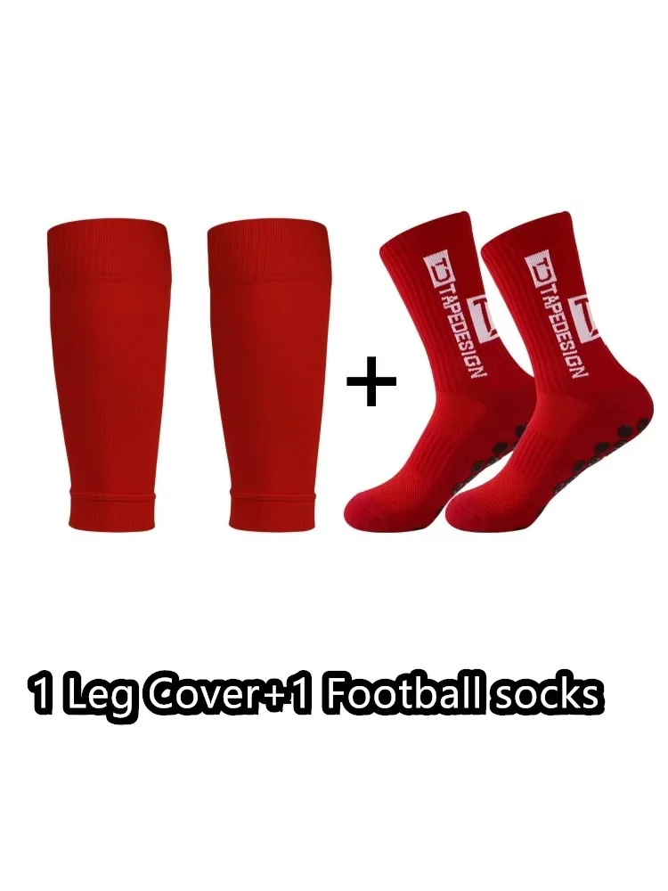 Kaus Kaki Olahraga Anti Selip Kombinasi 1Set Baru 2025 Kaus Kaki Sepak Bola Pria Wanita, dan Kaus Kaki Pelindung Kaki untuk Pria