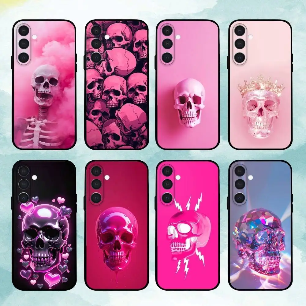 Pink Skull Phone Ca… - image