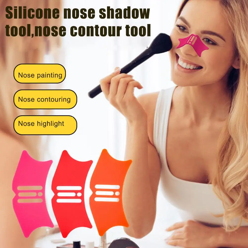 Multi-Function Nose Shadow Brush, Bevel, Mountain Root, Wing Halo Dye, Eyeliner, Cílios Auxiliares, Baffle, Nose Contour Tools