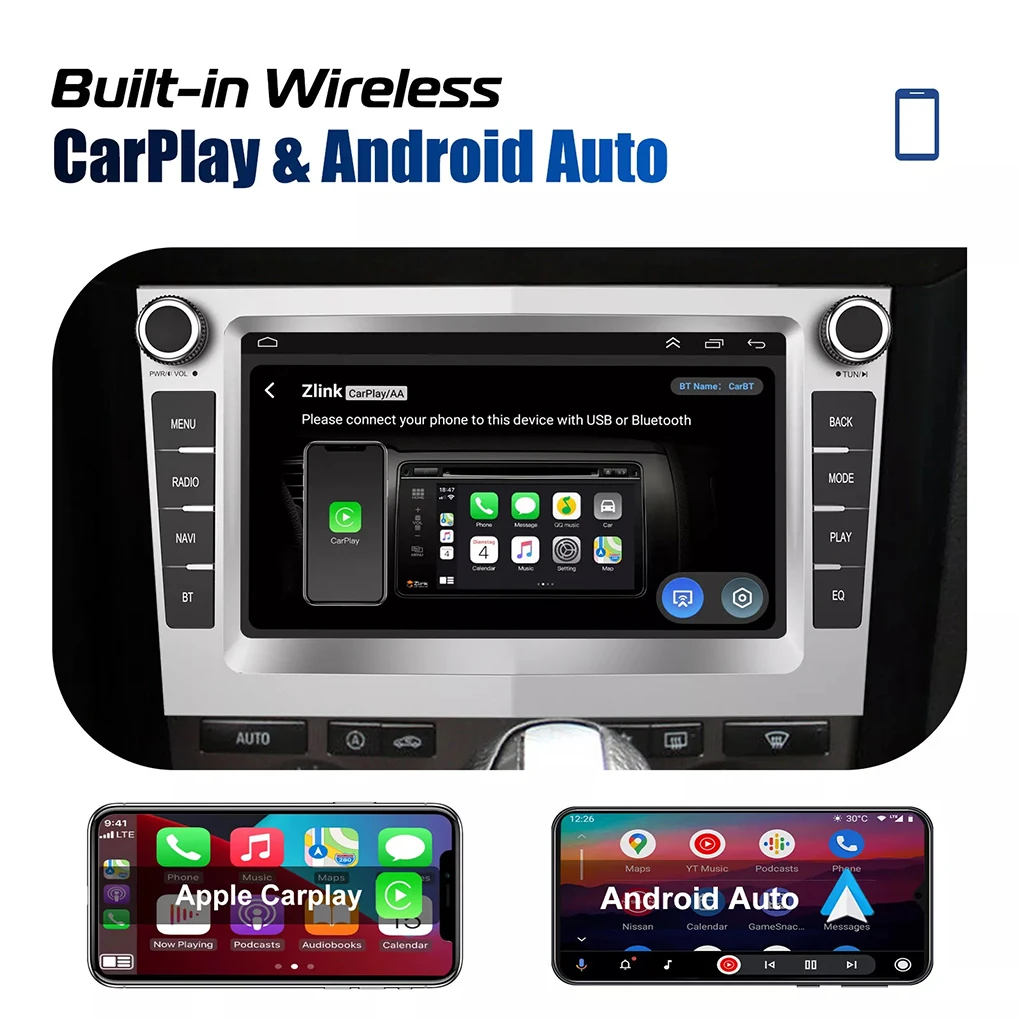 Car Audio Experience With Buletooth EQ Android Radio AM HiFi