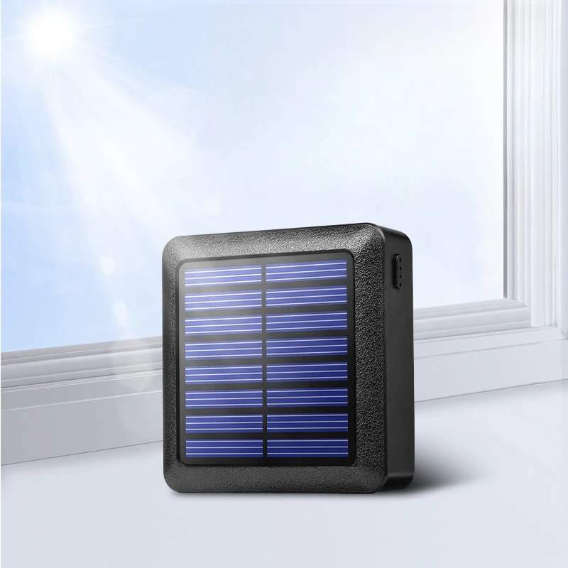 10000mAh Solar Power Bank Mini  Compact  Convenient  Popular  Large Capacity  Stable and Long-lasting Mobile Power Bank