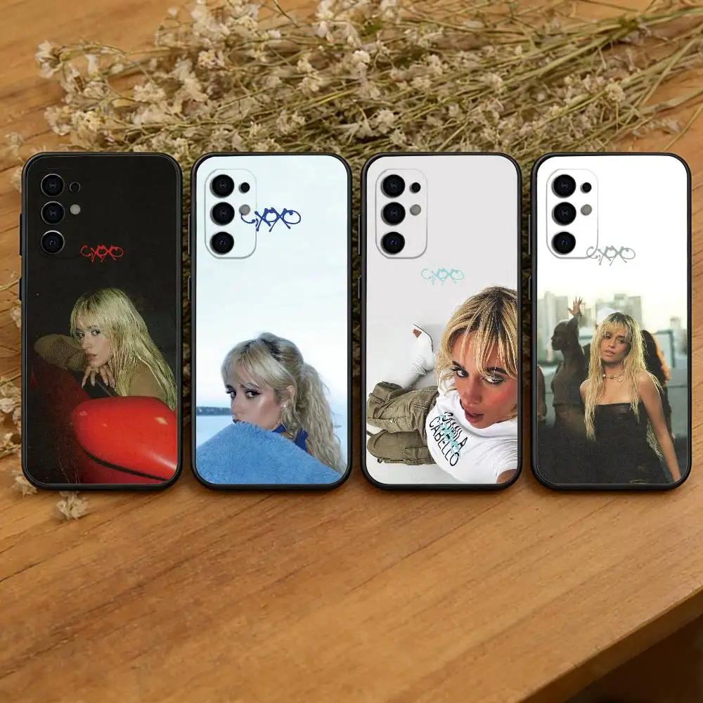 C-Camila C-Cabello Cxoxo Phone Case For Samsung S25,S24,S21,S22,S23,S30,Ultra,S20,Plus,Fe,Soft Silicone Black Cover