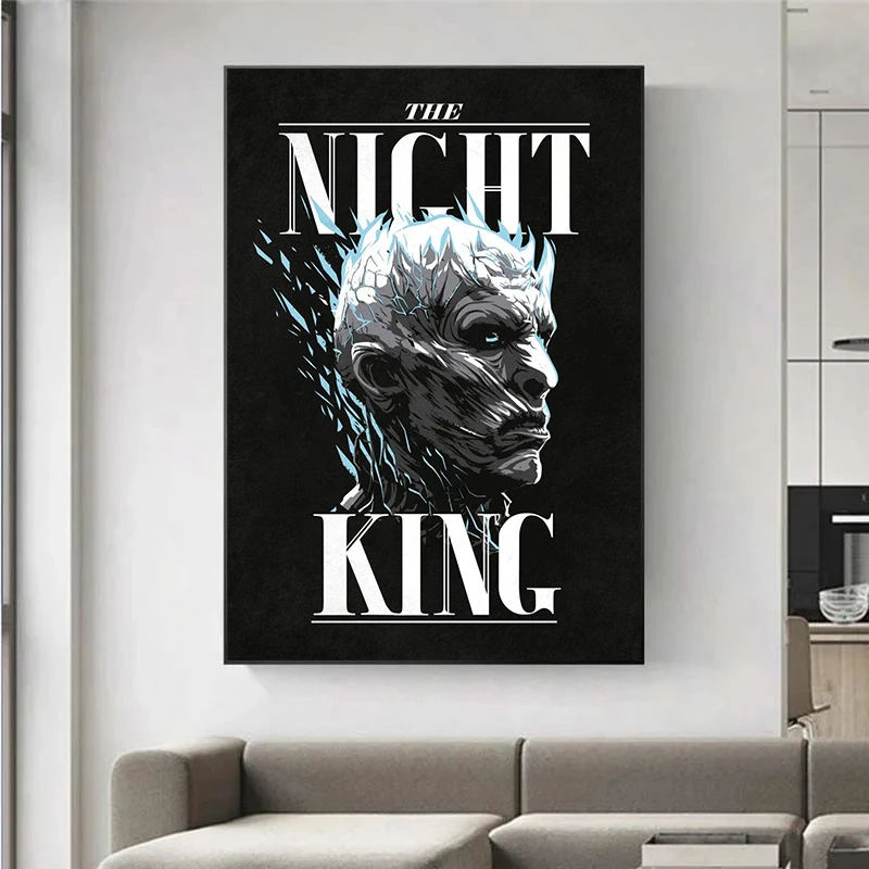 Modern Medieval T-Thrones The Game Series Posters and Prints Canvas Printing Wall Art Picture for Living Room Home Decoration