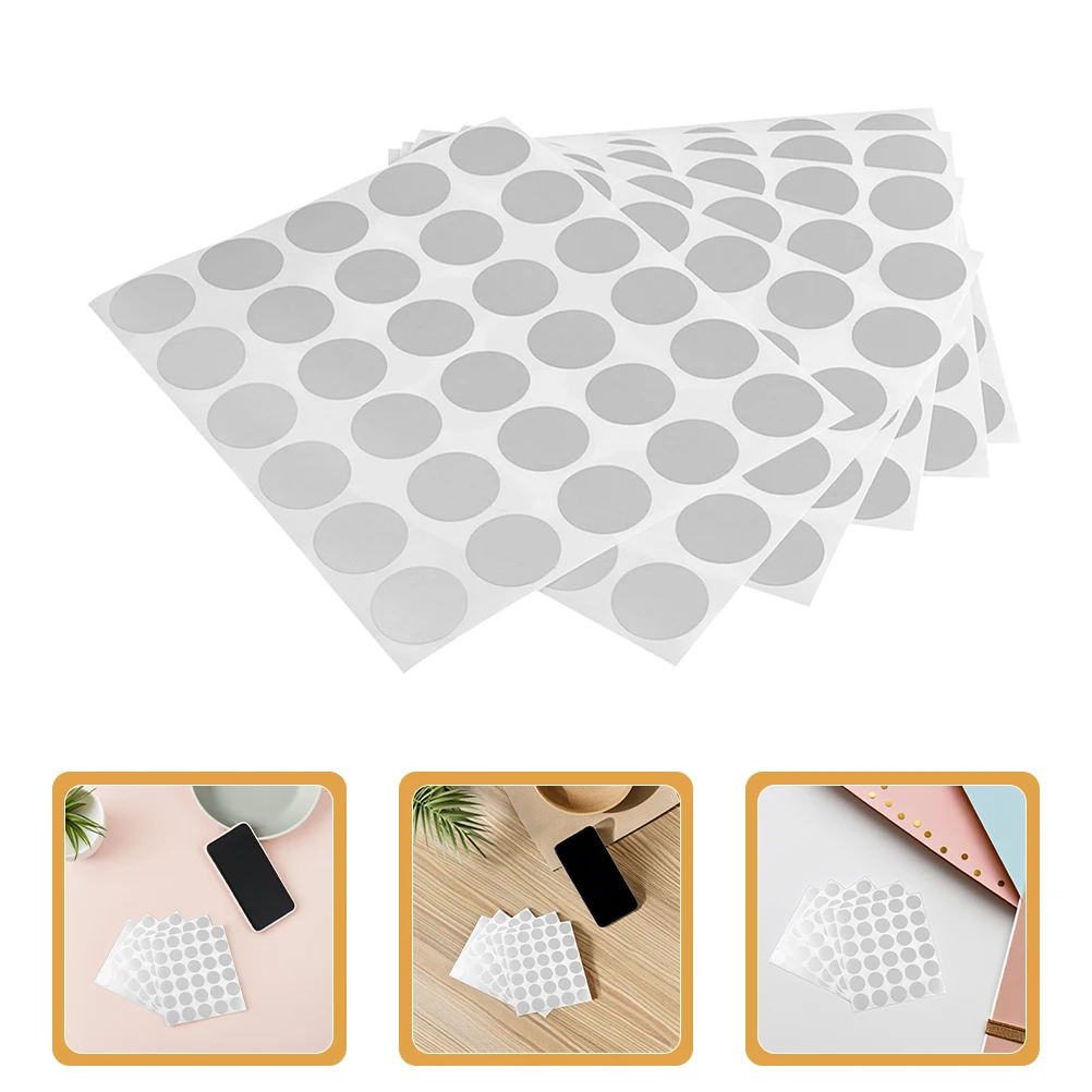 

Scratch Off Stickers 1 Inch Round Self-Adhesive Easy Peel for Party Games Prizes Rewards Silver Scratchcards Labels