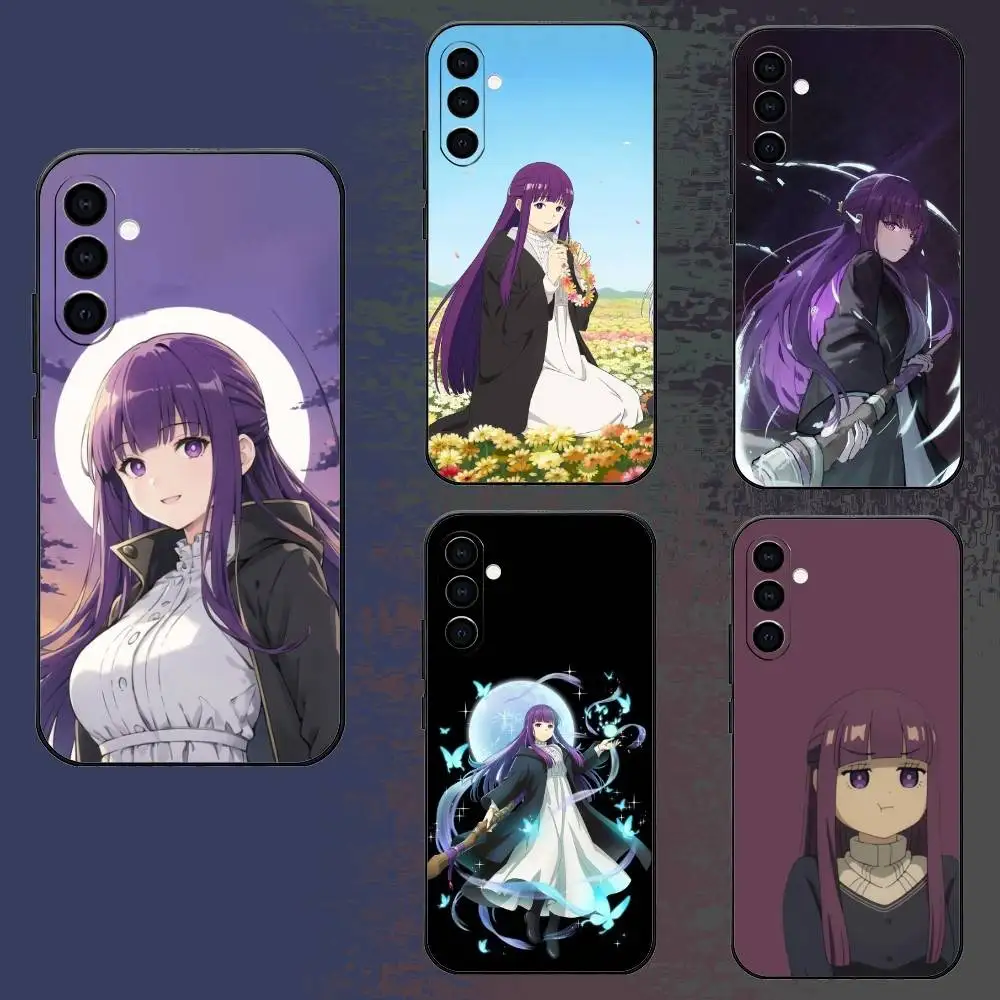 

Ferm S-Sousou No F-Frieren Phone Case For Samsung Galaxy A73,A72,A71,A70,A52,A51 Others Soft Black Cover