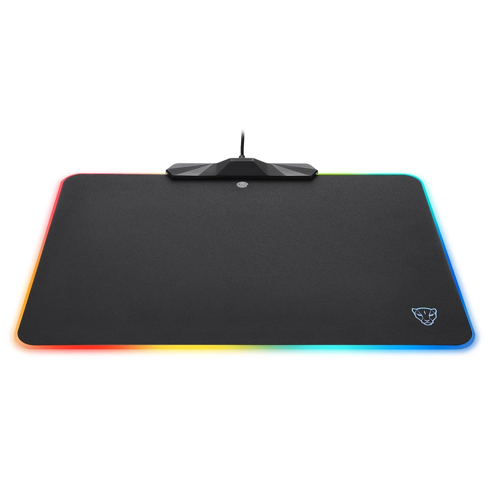 Imagem -03 - Motovelocidade-mouse Pad P98 Rgb Luz de Fundo Led Teclado Luminosa para Laptop Mesa Acessórios Gamer