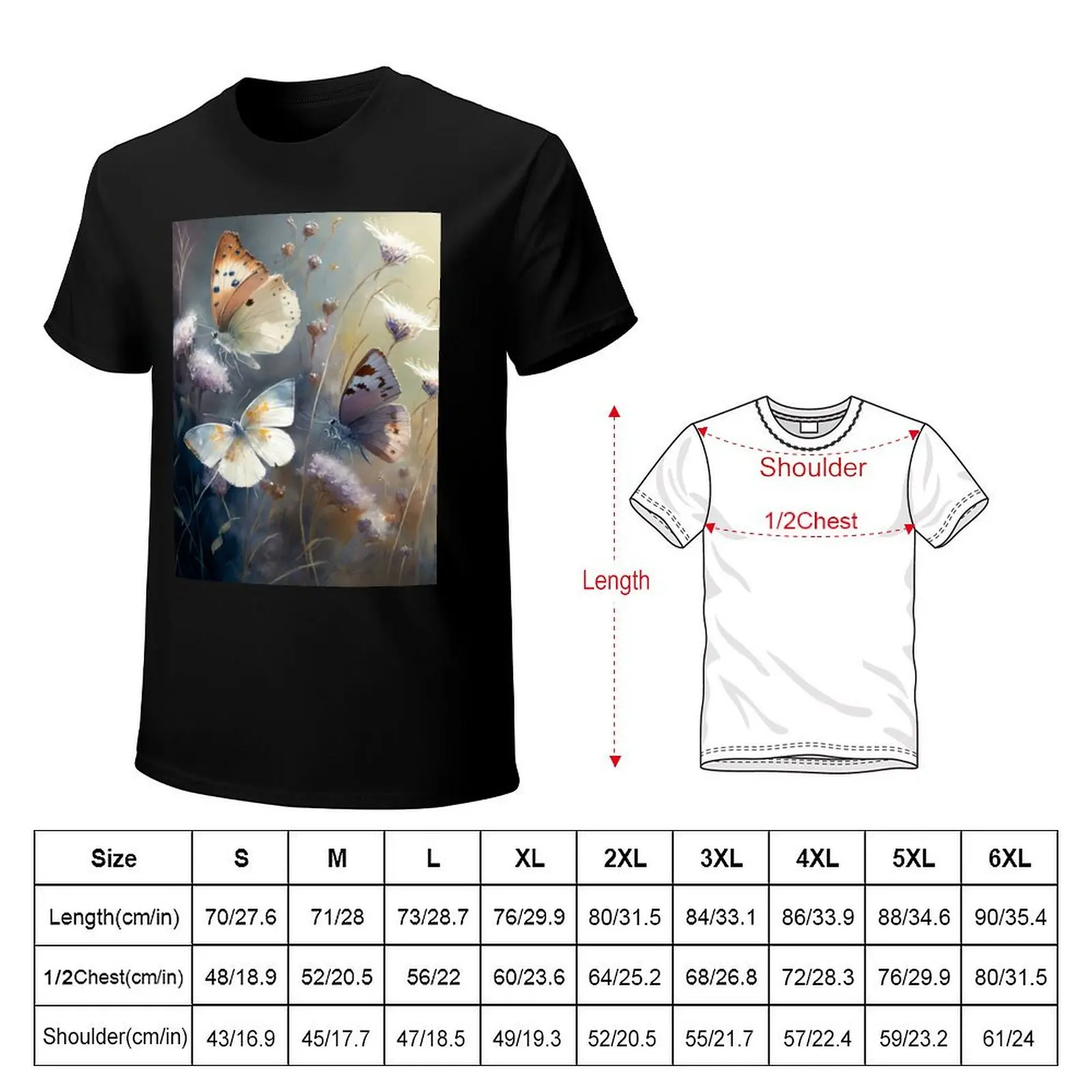 Stormy Butterfly Dreams T-Shirt funny t shirts dark humor T-Shirt