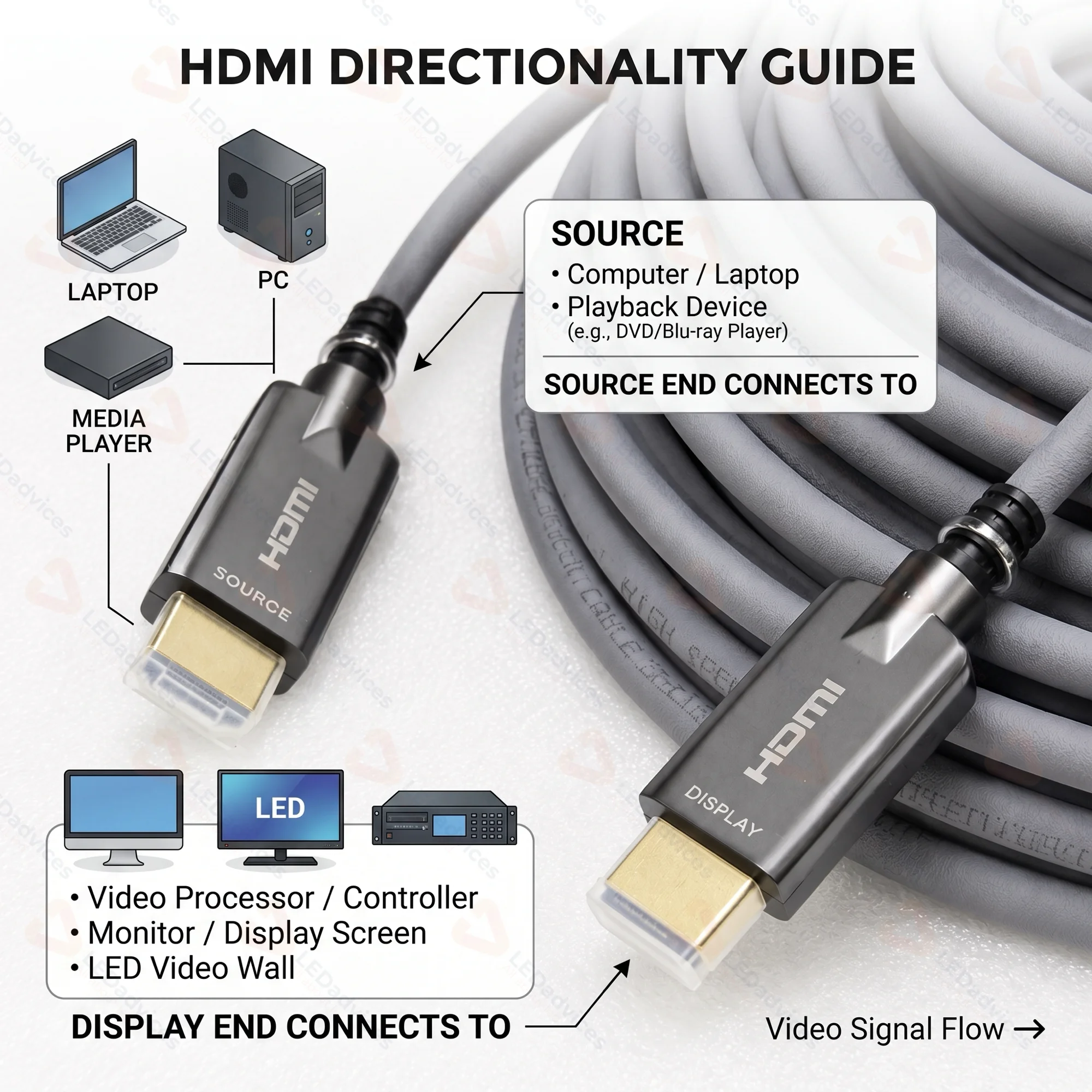 30M / 99FT Armored HDMI 2.1 Active Optical Cable, 48Gbps 8K@60Hz 4K@144Hz, Matte TPU Jacket with Rugged Hard Carrying Case