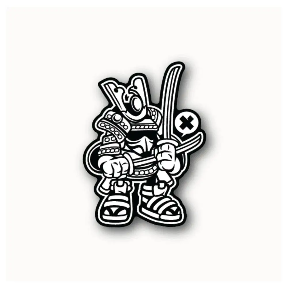 Samurai Trooper Waterproof Stickers For Decorating Car Windows Motorcycles And Computers.