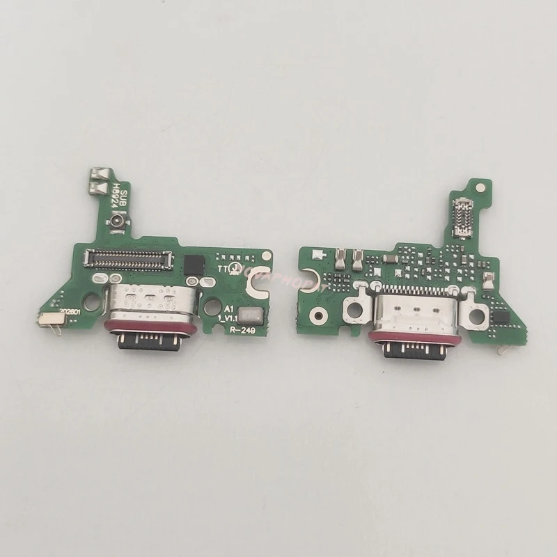 For Tecno Camon 50 4G CN5 USB Dock Fast Charger Port Jack Flex Cable Charging Microphone Flex Cable Board