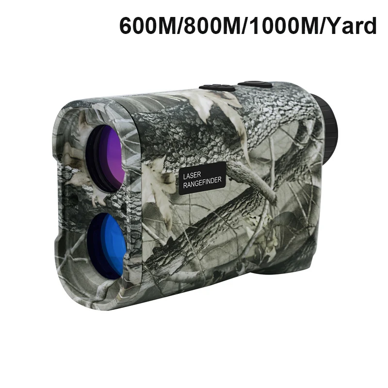 Golf Laser Rangefinder Hunting 1000m 800m 600m speed meter Golf Slope Adjusted Mode Flag-Lock Sport Distance Measuring Telescope