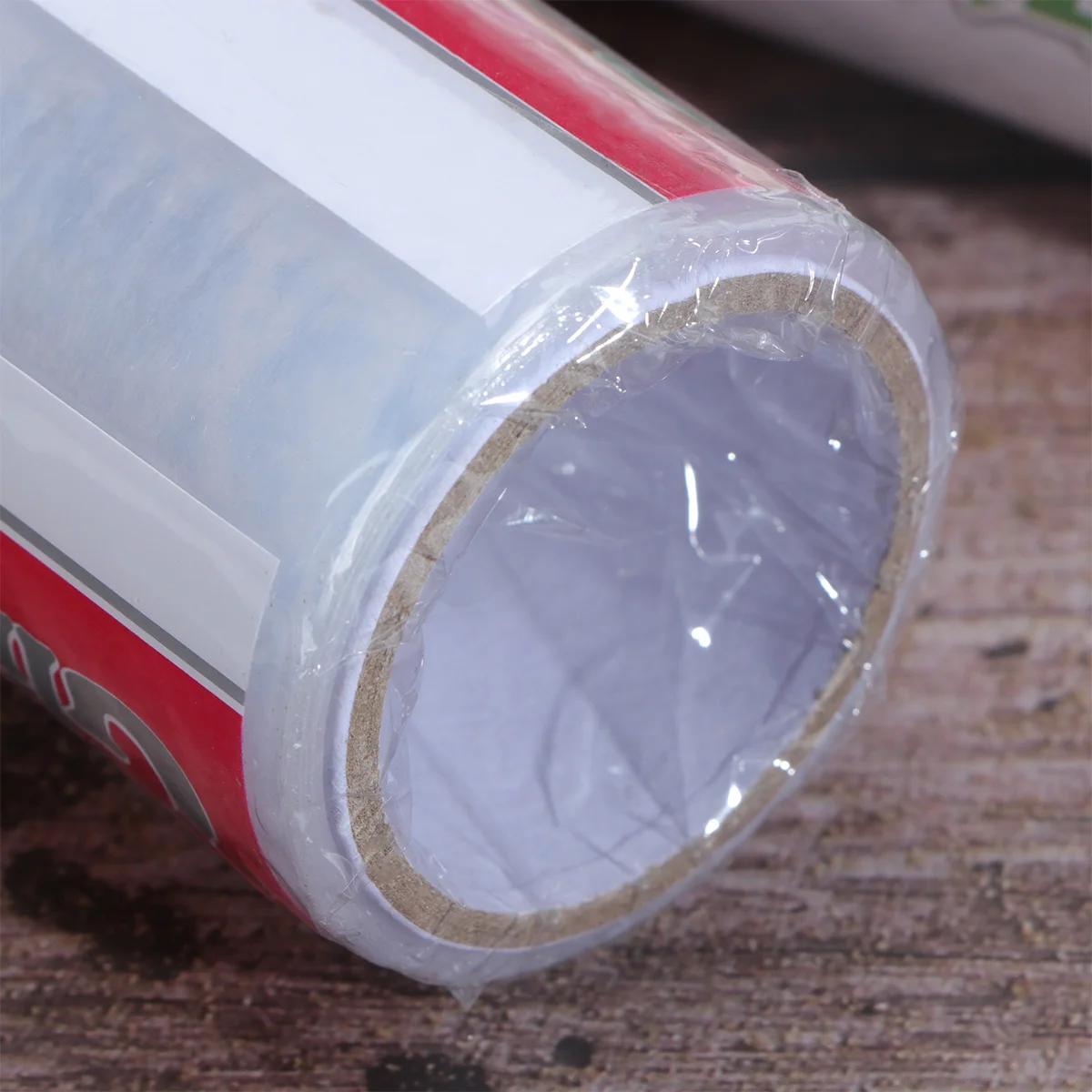 2 Rolls Disposable Boxed Cling Film PE Food Wrapping Paper with