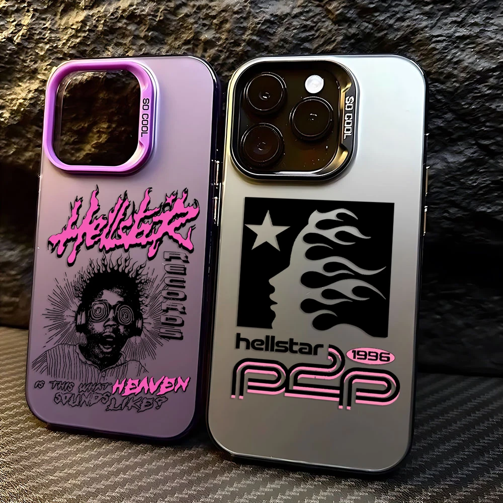 Fashion Graffiti Phone Case For H-HellstarS iPhone 16e 16 15 14 13