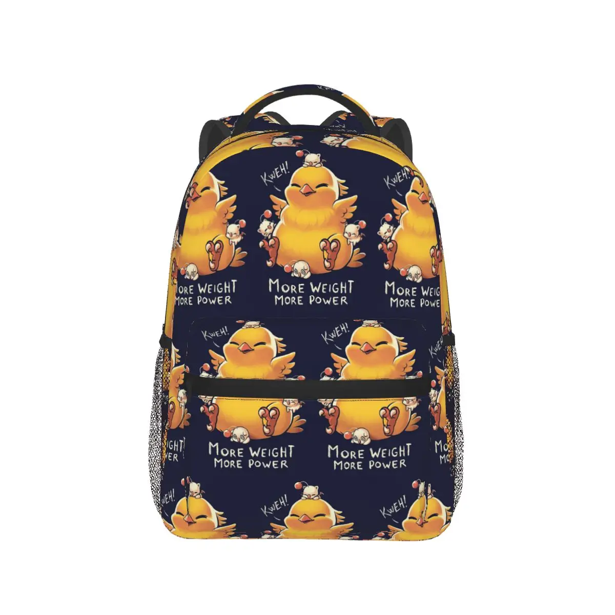 

Funny Fat Chocobo - Рюкзак Big Power, Лидер продаж, рюкзак большой емкости для мальчиков и девочек, школьная сумка, сумки на плечо для мужчин и женщин