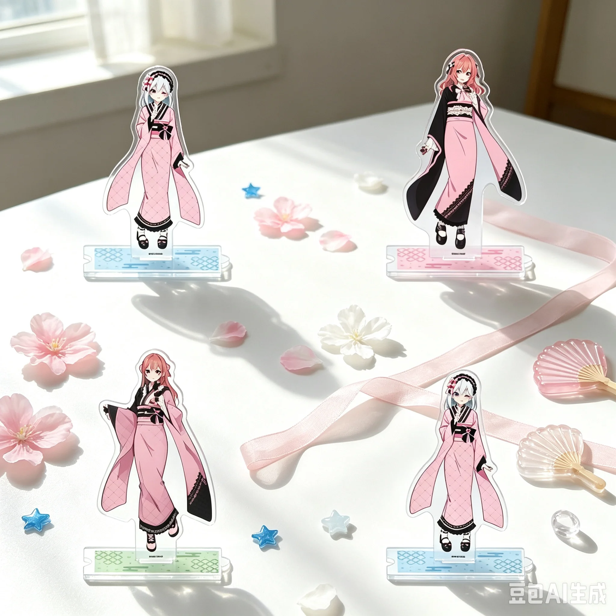 HOT 15cm Anime Tying The Knot With An Amagami Sister Acrylic Stand Modlel Desktop Decoration Game Collectible Ornament Keychain