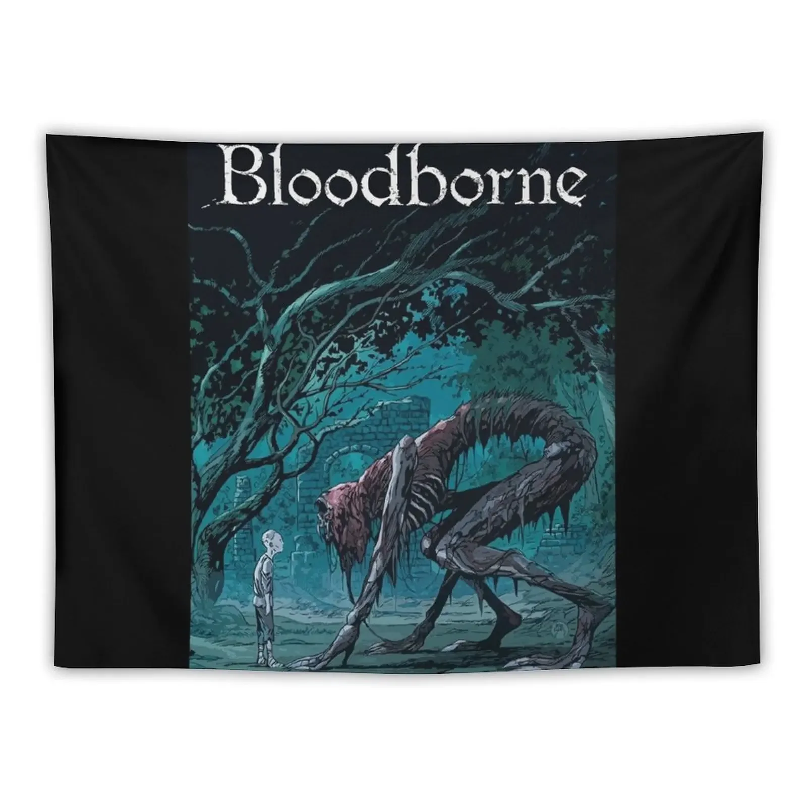 Bloodborne Tapestry Bed Room Decoration Wallpaper Wall Decoration Tapestry