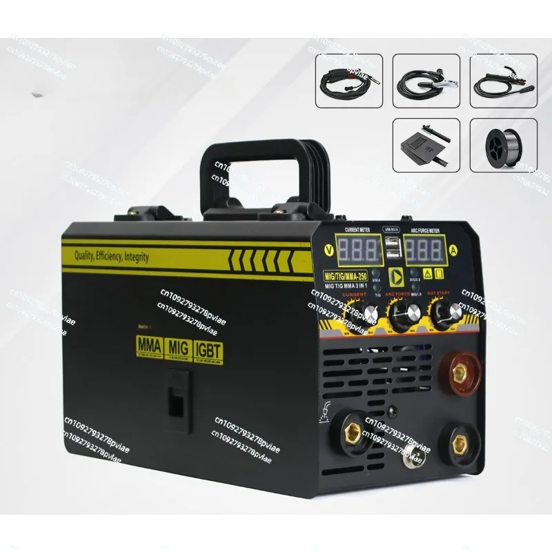 Household all-in-one  220v gas shielded welding  argon arc welding  three, electric welding machine