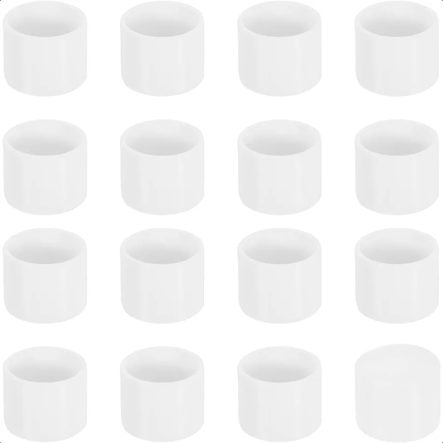

56Pcs Chair Leg Caps 16mm 5 8 Inch NonMarking PVC Chair Leg Tips NonSlip Chair Leg Floor Protectors Round Table Covers End Caps