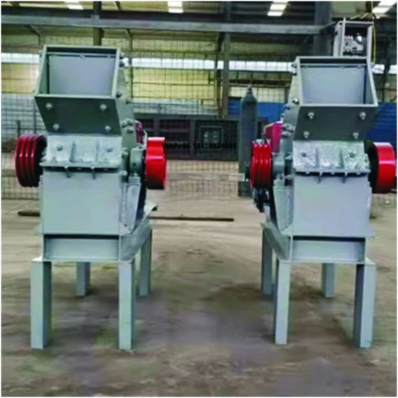 Lowest Price Hammer Crusher  Small Scale Hammer Crusher Machine Miniature Movable Hammer Crusher