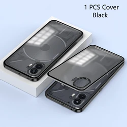 Case For Nothing Phone 2 Phone2 Aluminium Alloy Metal Frame Tempered Glass Camera Protection Cover For Nothing Phone 2 Phone2